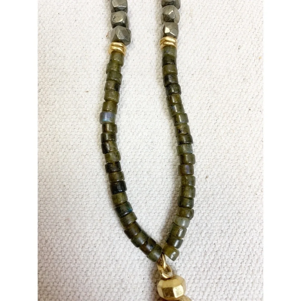 Stella & Dot Antonia Tassel necklace